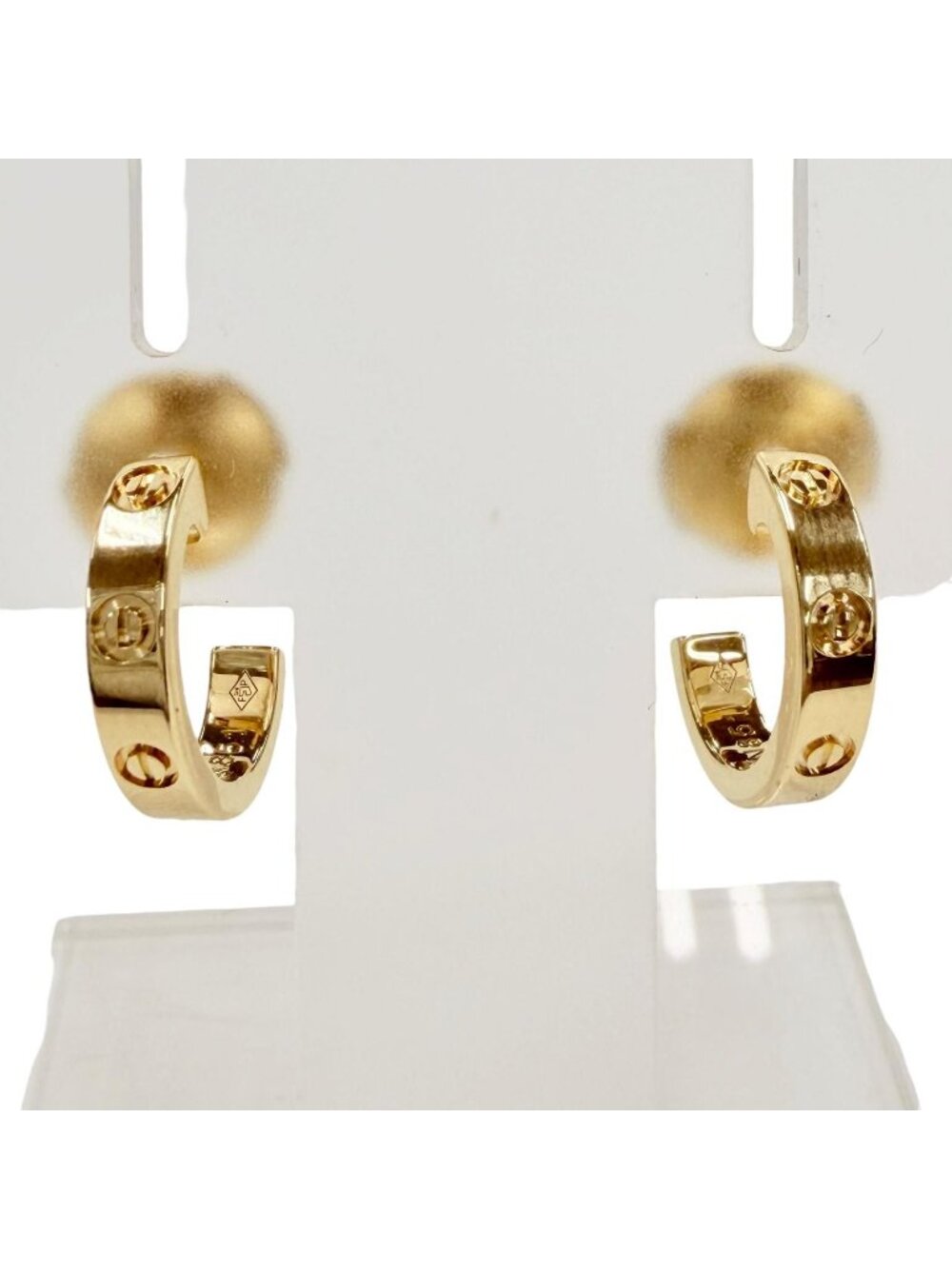 Cartier Love Mini Hoop Earrings Small Model